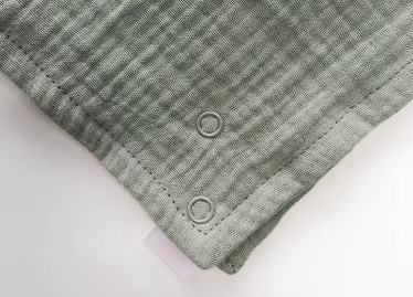 Essential Bandana Style Drool Bib - Made from 100% Organic Muslin Cotton — Softer With Every Wash