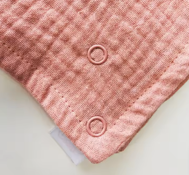 Essential Bandana Style Drool Bib - Made from 100% Organic Muslin Cotton — Softer With Every Wash